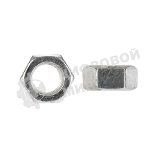 Гайка шестигранная Kranz DIN 934, M12, короб (25 шт./уп.)