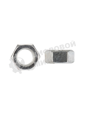 Гайка шестигранная Kranz DIN 934, M12, короб (25 шт./уп.)