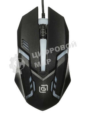 Мышь проводная Oklick 396M INSOMNIA черный, 1000 dpi, USB, кнопки - 3