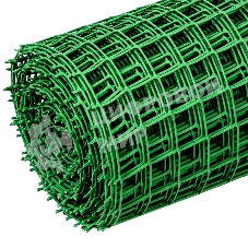 Садовая решетка Россия в рулоне 1x20 м, ячейка 50x50 мм - зеленая 64516
