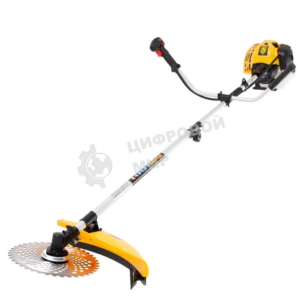 Триммер Denzel DT 52S бензиновый 52см3 3 лс. разъемная штанга состоит из 2 частей