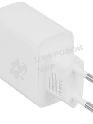 Сетевое зарядное устройство MORE CHOICE NC61a белый - 1USB+1USB-C 3.0A PD 20W+QC3.0 быстрая зарядка для Type-C