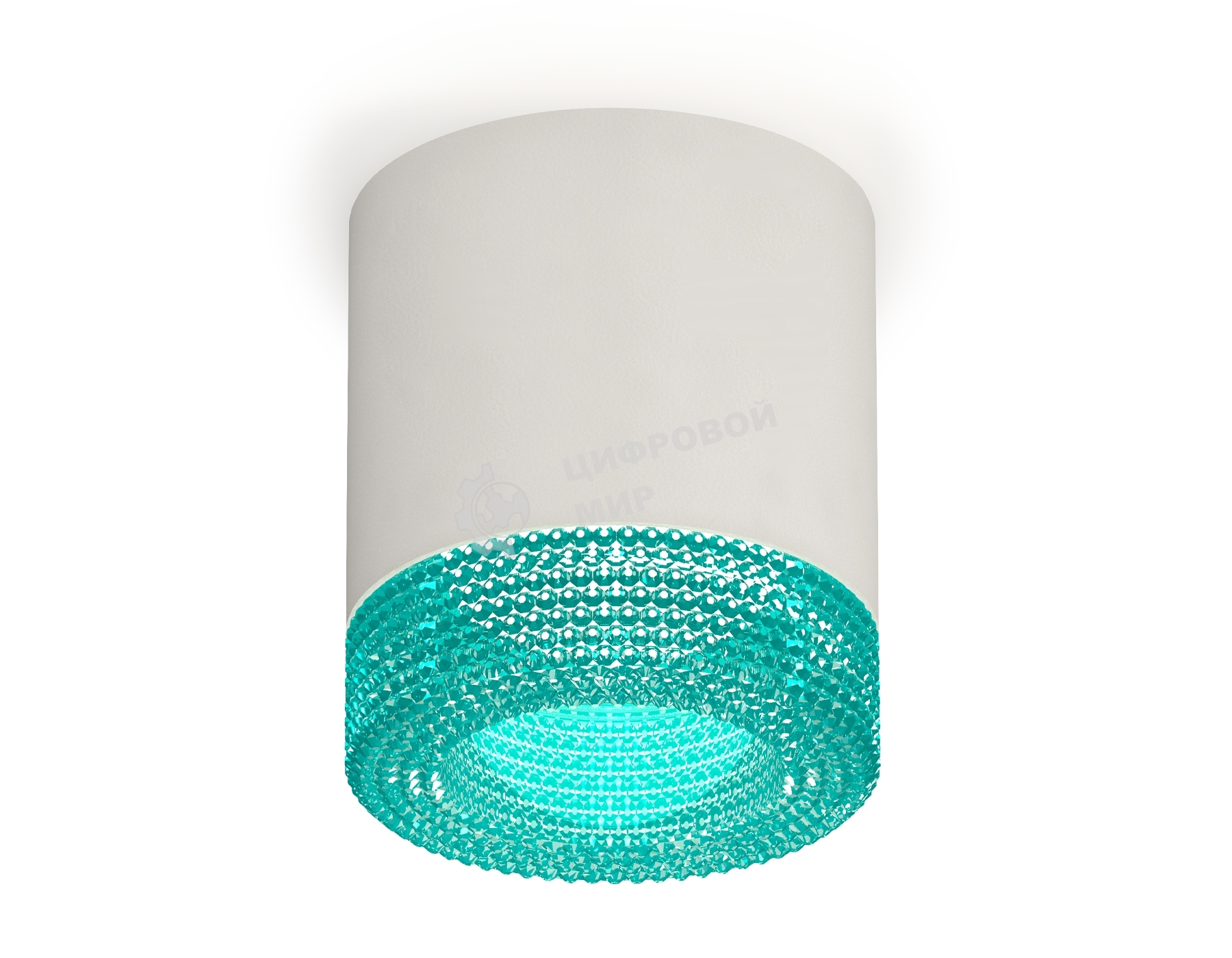 Светильник Ambrella Light XS7401023 SWH/BL белый песок/голубой MR16 GU5.3 (C7401, N7194)