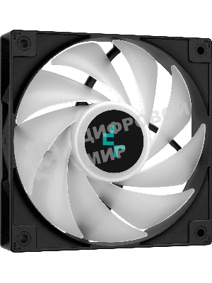 Кулер для процессора DEEPCOOL AG400 BK ARGb черный, 120 мм, алюминий/медь, 2000 об/мин, 31.6 дБ, 4 pin, 220 Вт, 150 мм