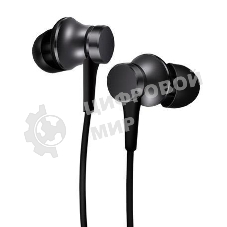 Проводные наушники Xiaomi Mi In-Ear Headphones Basic черный, внутриканальные, Jack 3.5 мм