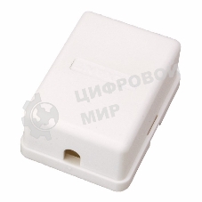 Рoзетка телефонная внешняя PROconnect, 1 порт RJ-11(6P-2C), категория 3, (50 шт/уп)