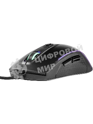 Мышь проводная Harper Gaming Kickback GM-P05 черный, 10000 dpi, USB, кнопки - 8