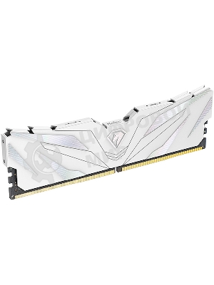 Оперативная память NETAC, DDR4, 16GB (2x8GB), 3200MHz, CL16, DIMM, с радиаторами, белый