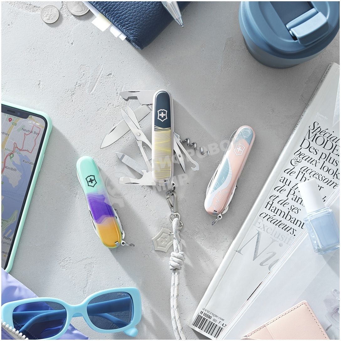 Нож перочинный Victorinox Companion New York Style (1.3909.E223) 91мм 16функц. зеленый с чехлом подар.коробка