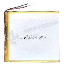 Аккумулятор Li-Pol (батарея) 3x110x115мм 3pin 3.7V/4000mAh