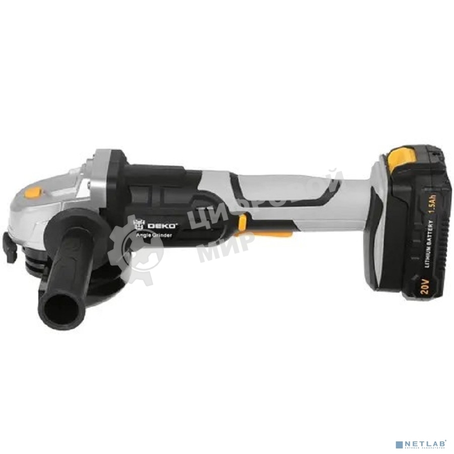 Угловая шлифовальная машина Deko DKAG20-125 8500об/мин рез.шпин.:M14 d=125мм