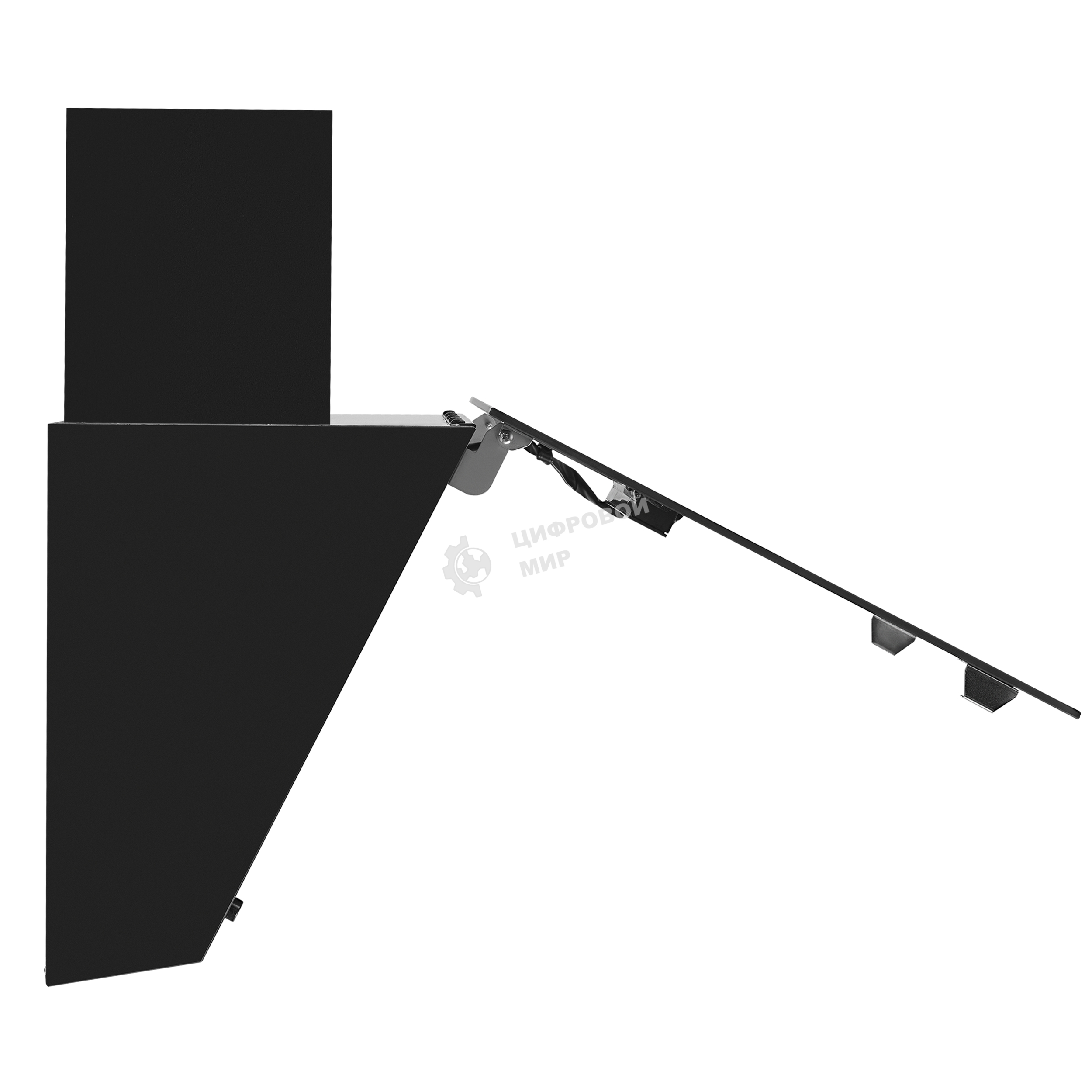 Вытяжка наклонная Maunfeld Falcon 60 Glass черная, 59.5 см, 1150 куб. м/ч, 54 дБ