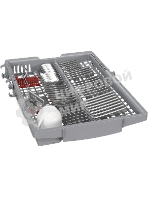 Встраиваемая посудомоечная машина Bosch SPV4HMX10E, серебристый, 44.8 см, 10 компл., 44 дБ, класс A++