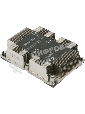 Радиатор 1U Passive CPU HS for X11 Purley, Narrow Retention Mechanism