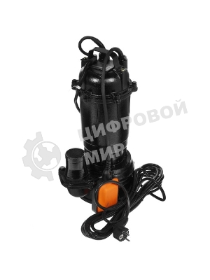Насос PATRIOT FQ600С дренажный грязн.вода 600Вт, 4500л/ч корпус чугун, вес 15 кг.