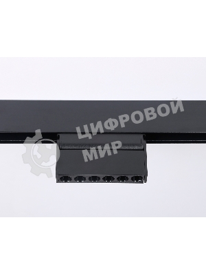 Светильник трековый светодиодный GL4040 BK черный IP20 6W 4200K 48V 24° 115*22*105