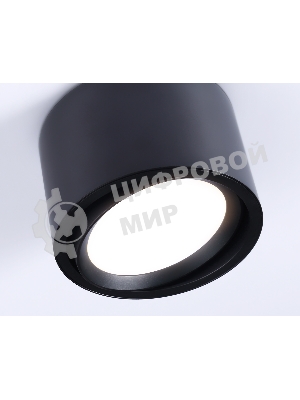 Светильник накладной TN6808 BK черный GX53 D100*65