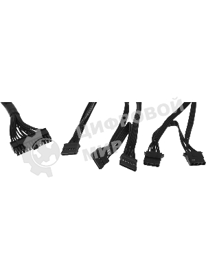 Блок питания Zalman ZM700-LX3, 700Вт, 80+ Standard, 120мм, немодульный, черный
