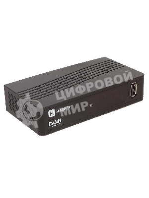 Ресивер DVB-T2 Harper HDT2-1514,черный