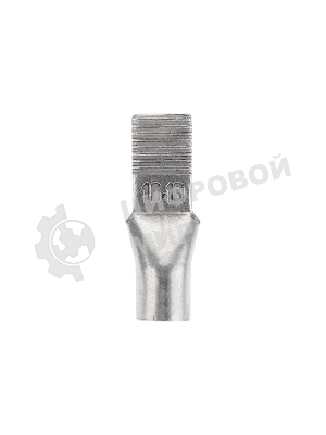 Наконечник штифтовой медный луженый НШМЛ 10-7х13 (10мм² - Ø7мм) (в упак. 50 шт.) Rexant