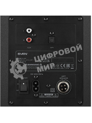Акустическая система SVEN АС MC-30, черный (200 Вт, Bluetooth, пульт, Optical)