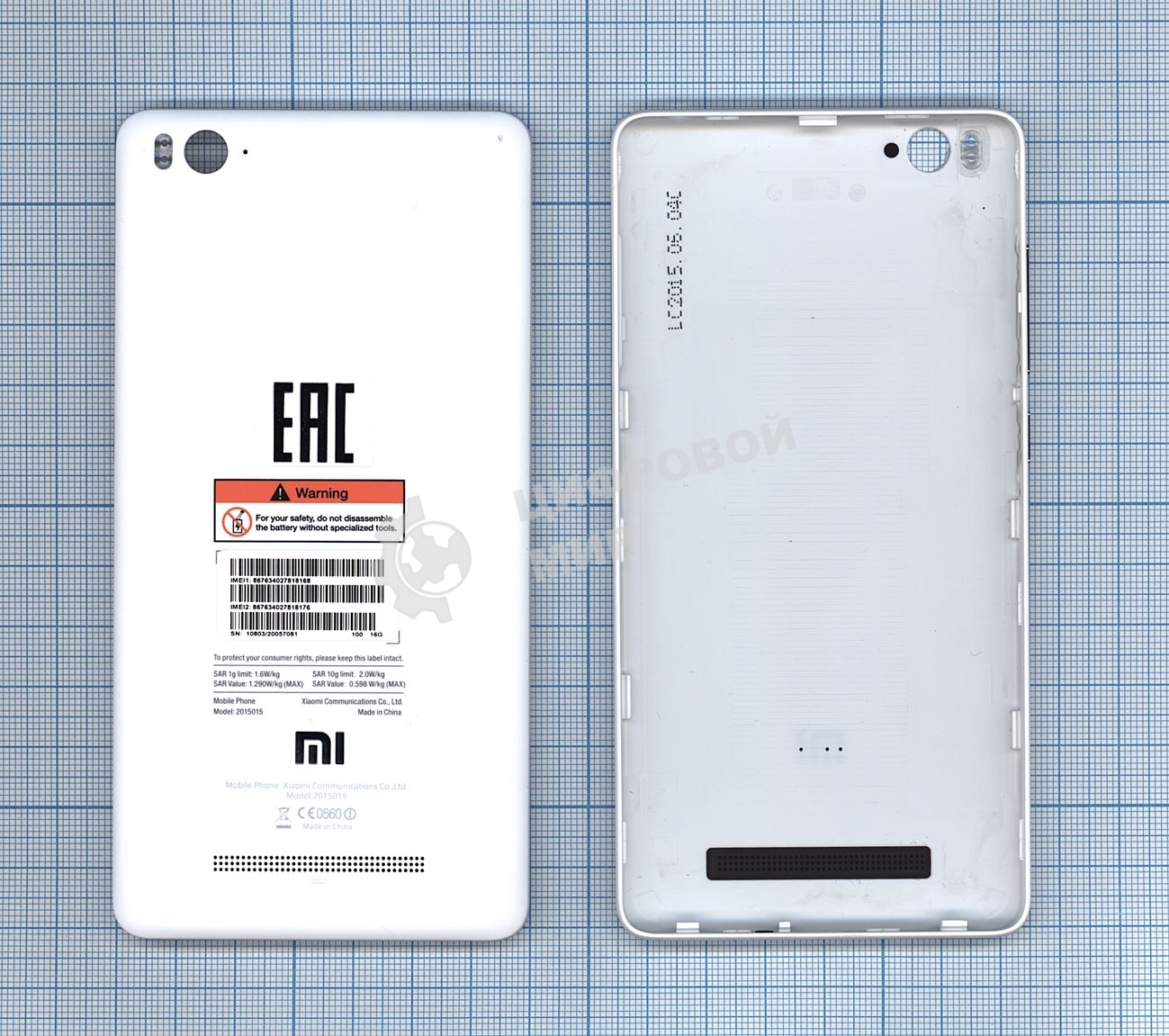 Задняя крышка для Xiaomi Mi 4 i белый