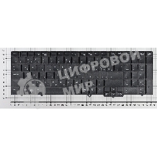 Клавиатура для ноутбука HP Probook 6540B 6545B 6550B 6555B черная
