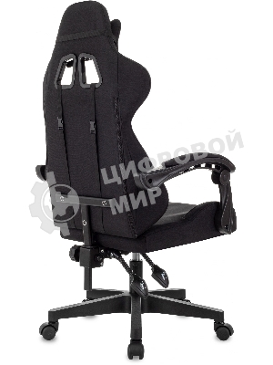 Кресло Zombie Void черный, экокожа, 120 кг, механизм качания