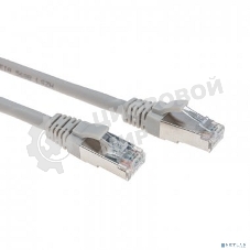 Патч-корд F/UTP Rexant cat.5e, RJ45-RJ45, 26AWG, ZH нг(А)-HF, серый, 1 м