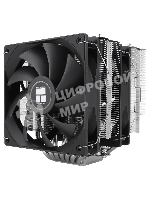 Устройство охлаждения(кулер) Thermalright Phantom Spirit 120 SE Soc-AM5/AM4/1151/1200/1700 черный 4-pin 25.6dB Al+Cu 765gr Ret (PS120-SE)