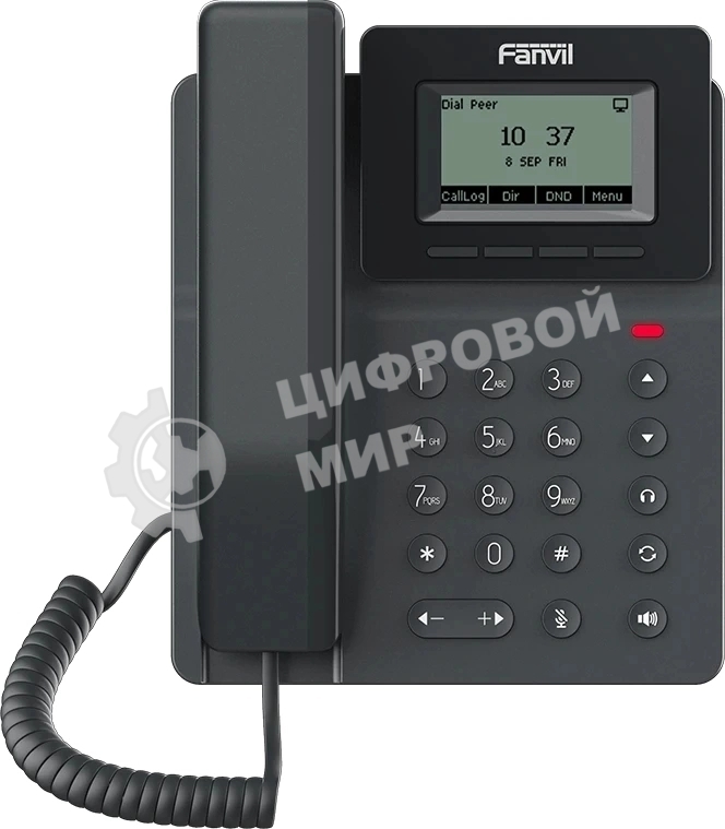 Телефон IP Fanvil V50P черный