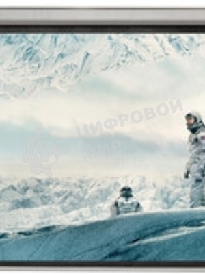 Экран Cinema S'OK 16:9 107' настенно-потолочный, на раме, 236x133см, рама черный бархат, полотно белый ПВХ