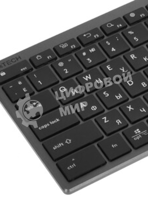 Клавиатура A4Tech Fstyler FBX51C беспроводная, Bluetooth, радиоканал, серый