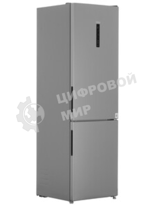 Холодильник Haier CEF538CSG серебристый двухкамерный 263/105л морозилка снизу, No Frost