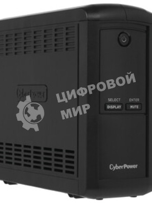 Источник бесперебойного питания CyberPower VP700EILCD/700 ВА/390 Вт/USB/RS-232/RJ-11/RJ-45/6 x IEC 320 C13 (компьютерная)