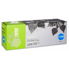 Картридж лазерный Cactus CS-CF210X черный (2400 стр.) для HP LaserJet Pro 200 M251/M276