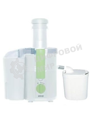 Соковыжималка Mystery MJE-1901 белый, центробежная, 900 Вт, 900 мл, механическое