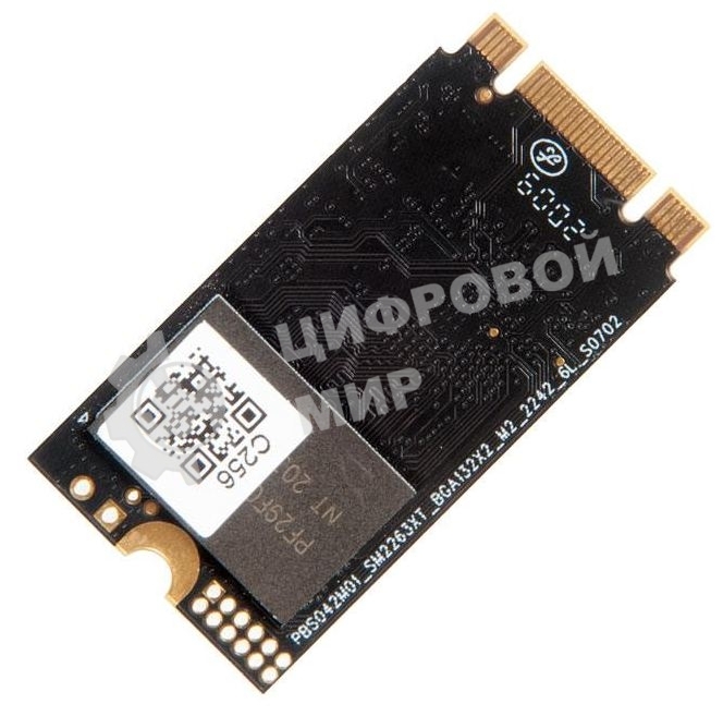 Накопитель SSD Netac N930ES, 512Gb, PCIe 3.1 x2, M.2 2242, NVMe, R/W 1650/1500