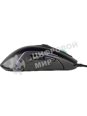 Мышь проводная Harper Gaming Kickback GM-P05 черный, 10000 dpi, USB, кнопки - 8