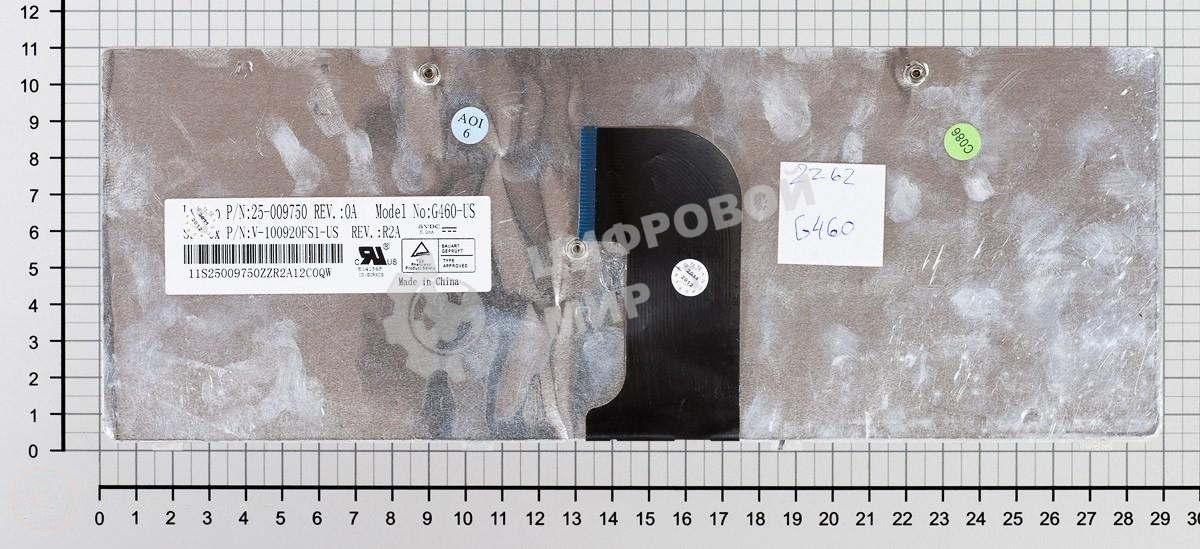 Клавиатура для ноутбука Lenovo IdeaPad G460 G465 черная