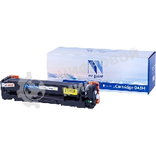 Картридж лазерный NVPrint совместимый NV-045H Yellow для Canon i-SENSYS LBP611Cn/LBP613Cdw/MF631Cn/MF633CDW/MF635Cx (2200k)