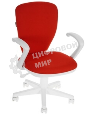 Кресло Бюрократ KD-W10AXSN/26-22 красный, ткань, 120 кг