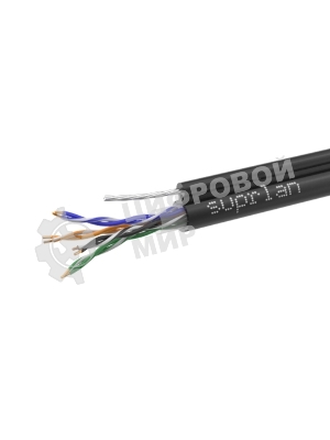Розетка компьютерная Suprlan 10-0308-1 наклад. RJ45 2 кат. 5E FTP белый