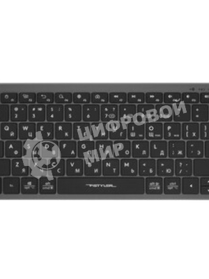 Клавиатура A4Tech Fstyler FBX51C беспроводная, Bluetooth, радиоканал, серый