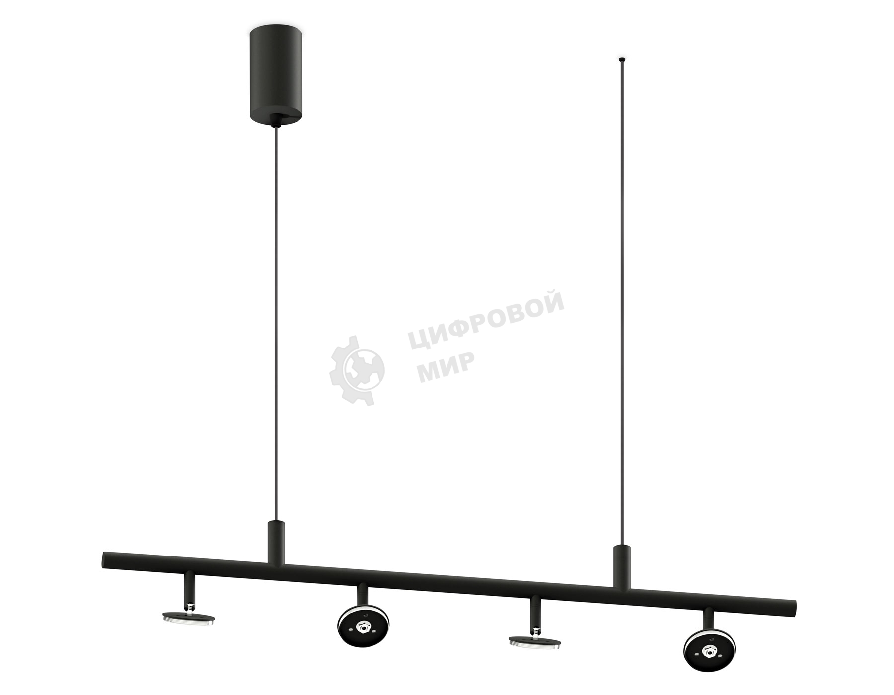 Корпус светильника C9002/4 SBK черный песок 800*60*1200mm MR16 GU5.3/4