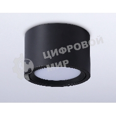 Светильник накладной TN6808 BK черный GX53 D100*65