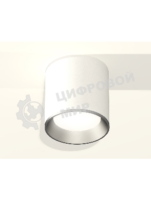 Светильник Ambrella Light XS6301004 SWH/PSL белый песок/серебро полированное MR16 GU5.3 (C6301, N6104)