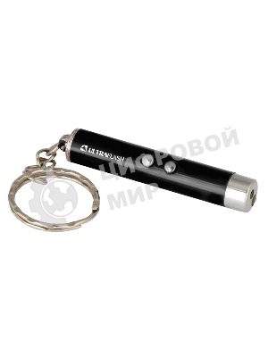 Фонарь ULTRAFLASH LED30Lфонарь. 1LED+лазерная указка 3xAG3. черный. алюм. блистер-пакет