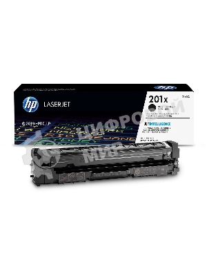 Тонер Картридж HP 201X CF400X черный для HP CLJ Pro M252/M277 (2800 стр.)