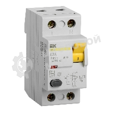 Выключатель дифференциального тока (УЗО) IEK MDV10-2-063-300 ВД1-63 2Р 63А 300мА IEK